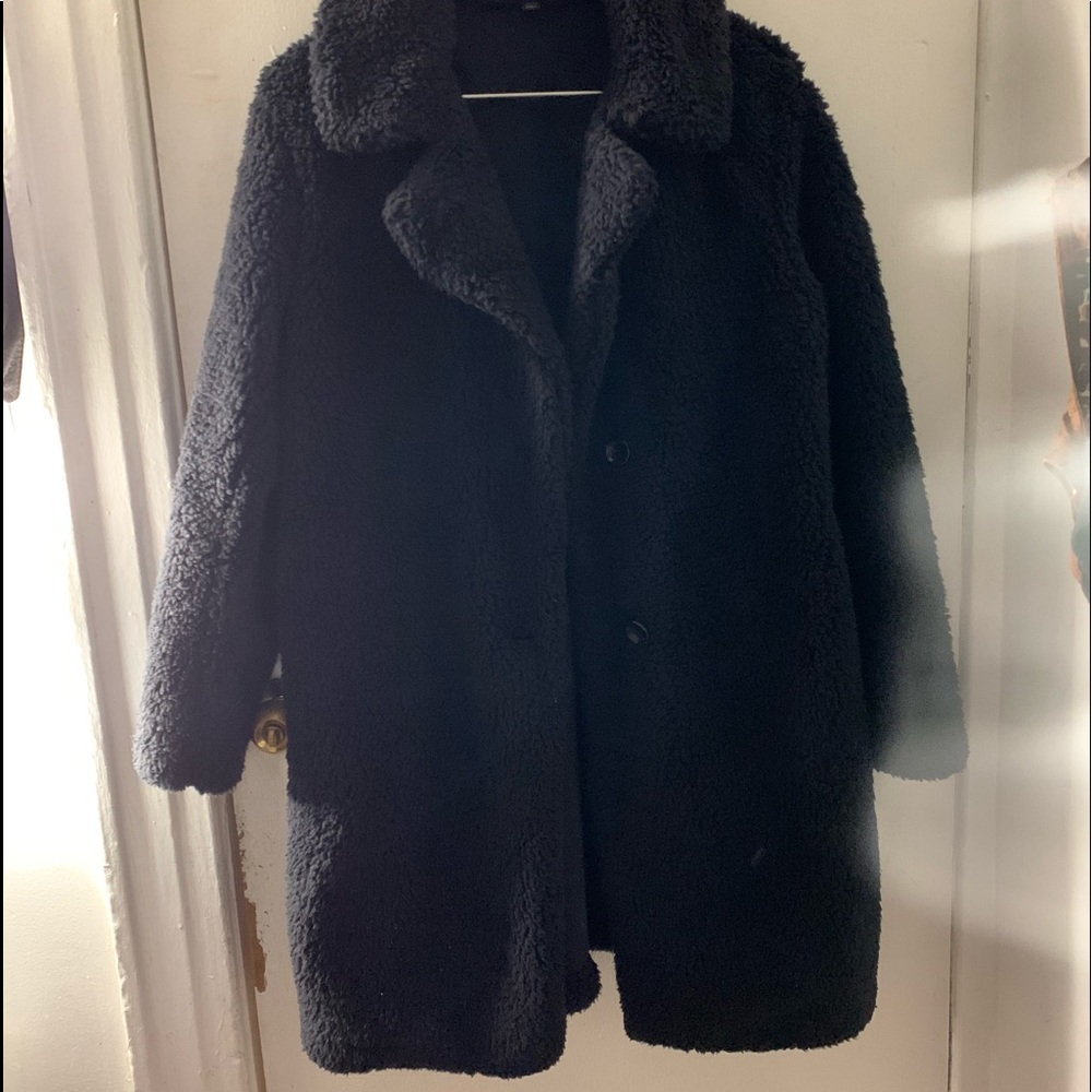 brand new faux heavy coat